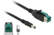 12V - DC 5.5 x 2.1 mm male