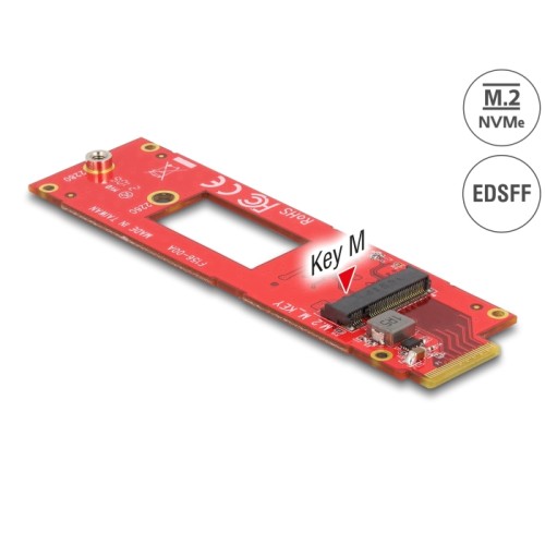 Delock Converter EDSFF E1.S to M.2 Key M slot NVMe