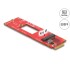 Delock Converter EDSFF E1.S to M.2 Key M slot NVMe