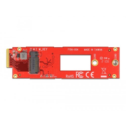 Delock Converter EDSFF E1.S to M.2 Key M slot NVMe