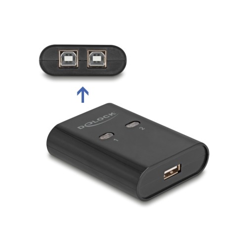 Delock USB 2.0 Switch 2 PC to 1 device