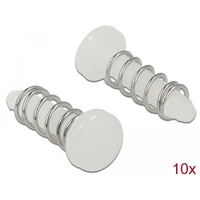 Delock Snap Rivet for heat sink - set 10 pieces white 2