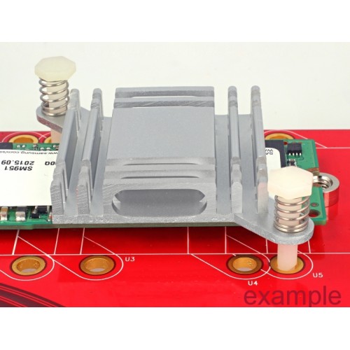 Delock Snap Rivet for heat sink - set 10 pieces white