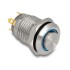 Delock Push Button for Installation 12 mm 4 x solder connection LED blue