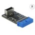 Delock USB 3.2 Gen 1 Adapter Pin Header female to internal Key A female