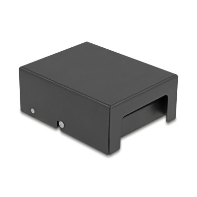 Delock Keystone Patch Panel 4 Port black 2