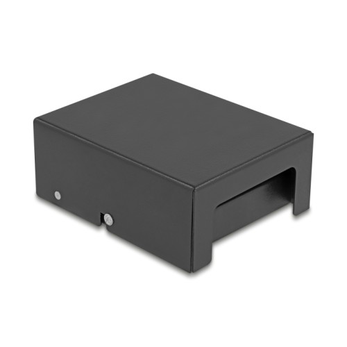 Delock Keystone Patch Panel 4 Port black