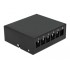 Delock Keystone Patch Panel 6 Port black