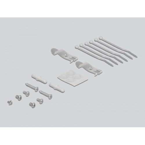 Delock Keystone Patch Panel 6 Port black