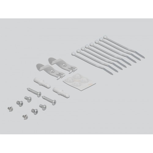 Delock Keystone Patch Panel 8 Port grey