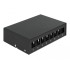 Delock Keystone Patch Panel 8 Port black