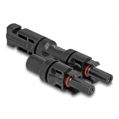 Delock DL4 Solar Connectors 1 x male to 2 x female 2