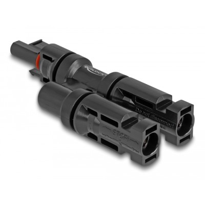 Delock DL4 Solar Connectors 1 x female to 2 x male 2