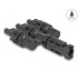 Delock DL4 Solar Connectors 1 x male to 3 x female