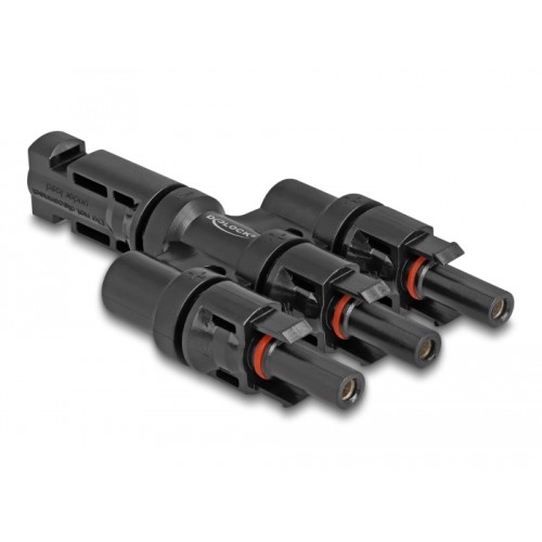 Delock DL4 Solar Connectors 1 x male to 3 x female