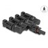 Delock DL4 Solar Connectors 1 x female to 4 x male