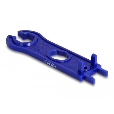 Delock Tool for DL4 Cables and Connectors, hexagonal, blue 2 pcs 2