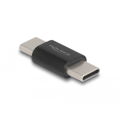 Delock Adapter SuperSpeed USB 10 Gbps (USB 3.2 Gen 2) USB Type-C™ Gender Changer male to male black