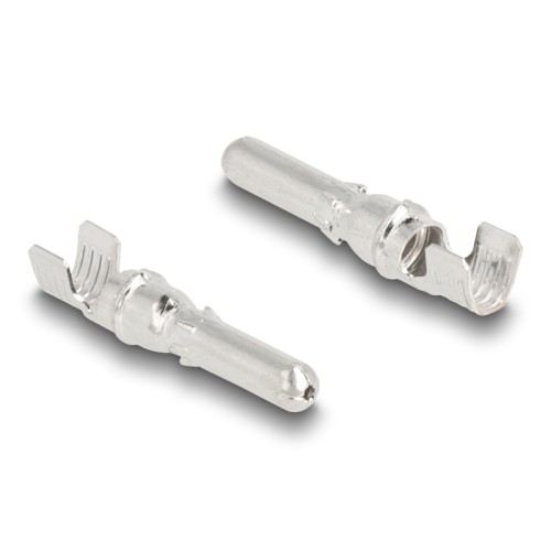 Delock DL4 Solar pin contacts for crimping for plugs and sockets, 20 pcs