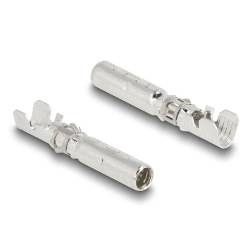 Delock DL4 Solar pin contacts for crimping for plugs and sockets, 20 pcs