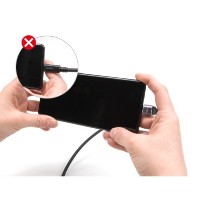 Delock USB Adapter 40 Gbps USB Type-C™ PD 3.0 100 W male to female angled 8K 60 Hz metal compact 2