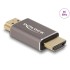 Delock HDMI Adapter male to male 8K 60 Hz grey metal