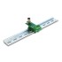 Delock M12 Transfer Module Adapter A-coded 4 pin female to 5 pin terminal block for DIN rail