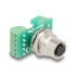 Delock M12 Transfer Module Adapter A-coded 8 pin female to 9 pin terminal block for installation