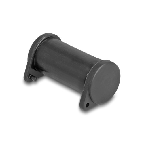 Delock DL4 Dust Cover for male and female connector, silicone, 2-parts, black 10 pcs set