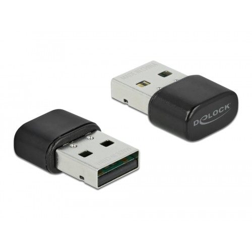 Delock Bluetooth 4.2 and Dual Band WLAN ac/a/b/g/n 433 Mbps USB Adapter