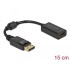 Delock Adapter DisplayPort 1.1 male to HDMI female Passive black