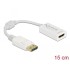 Delock Adapter DisplayPort 1.1 male to HDMI female Passive white