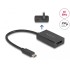 Delock Adapter DisplayPort female to USB Type-C™ male (DP Alt Mode) 4K with PD 85 W
