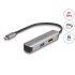 Delock USB Type-C™ Adapter to HDMI 4K 60 Hz with USB Type-A and USB Type-C™ Data + PD 92 W