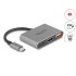 Delock USB Type-C™ Adapter to HDMI 4K 30 Hz with USB Type-A and USB Type-C™ PD 2.0 90 W
