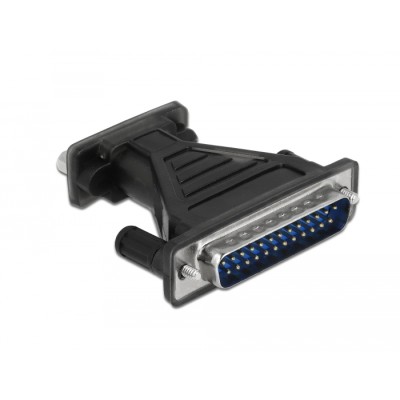 Delock Adapter USB 2.0 Type-A  1 x Serial DB9 RS-232 + Adapter DB25 2
