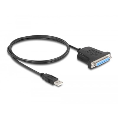 Delock Adapter USB 1.1 male  1 x Parallel DB25 female 2
