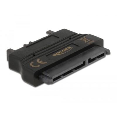 Delock Adapter Slim SATA 13 pin  SATA 22 pin