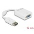 Delock Adapter DisplayPort 1.2 male  VGA female white