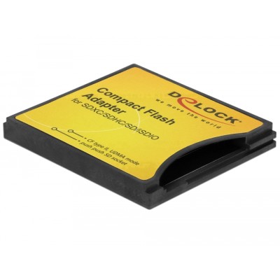 Delock Compact Flash Adapter for SD Memory Cards