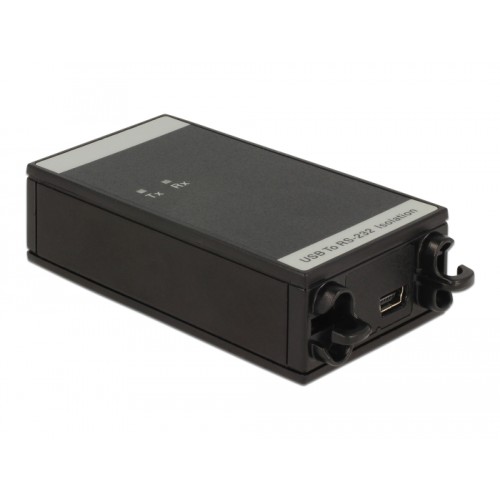 Delock Isolator USB 2.0 Type-A to RS-232 D-Sub 9 male galvanic isolation 5 kV