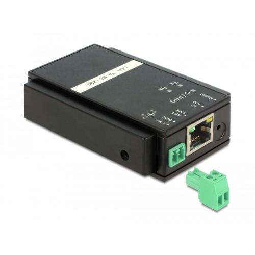 Delock Converter Ethernet LAN TCP/IP  Serial RS-232