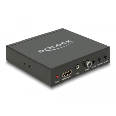 Delock Converter SCART / HDMI to HDMI with Scaler