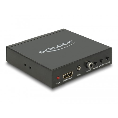 Delock Converter SCART / HDMI to HDMI with Scaler