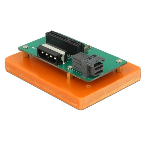Delock Adapter SFF-8643  PCIe x4 with fixing plate
