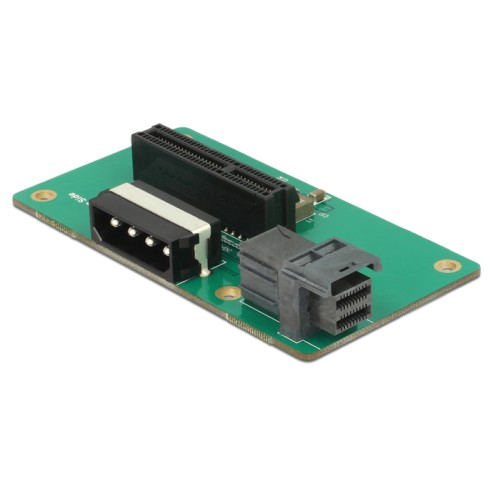 Delock Adapter SFF-8643  PCIe x4 with fixing plate