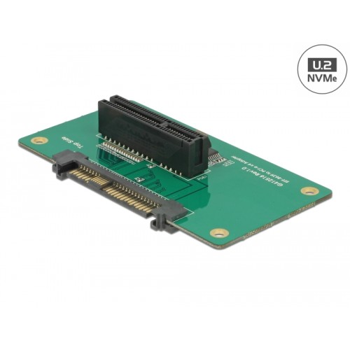 Delock Adapter U.2 SFF-8639  PCIe x4 with fixing plate