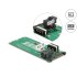 Delock Converter U.2 SFF-8639 / SFF-8643 NVMe  1 x M.2 Key M