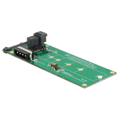 Delock Converter U.2 SFF-8639 / SFF-8643 NVMe  1 x M.2 Key M