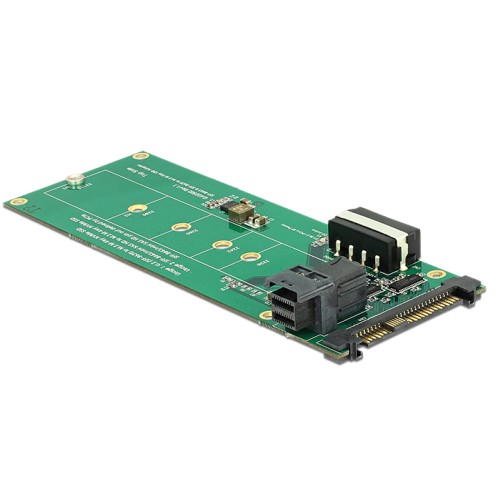 Delock Converter U.2 SFF-8639 / SFF-8643 NVMe  1 x M.2 Key M